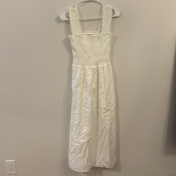 REFORMATION Villa Dress White Sz S - Picture 5 of 7